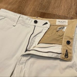 Rag & Bone - Fit 2 Classic Slim Twill Chino - Chalk / White - W31xL33